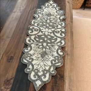 YEAR END SALE ! Price set!Elegant Beaded Table Runner